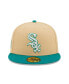 Фото #2 товара Men's Natural, Teal Chicago White Sox Mango Forest 59Fifty Fitted Hat