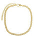 Фото #2 товара by Adina Eden pave Cuban Toggle Chain Necklace