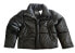 Фото #4 товара Levi's Puffer Jacket Women's Size M Quilted Black Faux Leather New