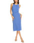 Фото #1 товара Linden Street Studio Cutout Midi Dress Women's Blue L