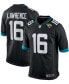 Фото #2 товара Men's Trevor Lawrence Black Jacksonville Jaguars Alternate 2021 NFL Draft First Round Pick Game Jersey