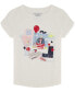 ფოტო #1 პროდუქტის Little Girls Glitter Polaroid Short Sleeve T-shirt