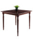 Mornay 30.08" Wood Square Dining Table