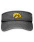 ფოტო #2 პროდუქტის Men's Black Iowa Hawkeyes Terry Adjustable Visor