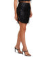 Фото #3 товара Women's Sequinned Fringed Skirt