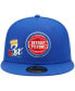 ფოტო #3 პროდუქტის Men's Blue Detroit Pistons 3x NBA Finals Champions Crown 59FIFTY Fitted Hat