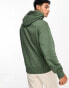 Calvin Klein hero logo comfort hoodie in khaki