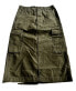 Фото #3 товара Levi's Premium Women's Olive Green Cargo Midi Skirt Size 27 NEW #A75390003