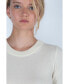 ფოტო #2 პროდუქტის Women's 100% Pure Cashmere Long Sleeve Crew Neck Pullover Sweater