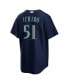 Фото #2 товара Men's Ichiro Suzuki Seattle Mariners Replica Player Jersey