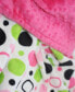 ფოტო #4 პროდუქტის Minky Baby Girl Blanket With Embroidered Raccoon