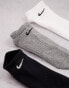 Фото #7 товара Nike Training 3 pack unisex trainer socks in multi