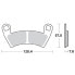 Фото #1 товара MOTO-MASTER Polaris 098221 Sintered Brake Pads