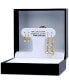 ფოტო #4 პროდუქტის 2-Pc. Set Cubic Zirconia Leverback & Drop Earrings in 18k Gold-Plated Sterling Silver, Created for Macy's
