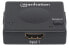 Фото #4 товара Manhattan HDMI Switch 2-Port - 1080p - Connects x2 HDMI sources to x1 display - Automatic and Manual Switching (via button) - No external power required - Black - Three Year Warranty - Blister - HDMI - 1.3b - Plastic - Black - 5 m - 480i - 480p - 576i - 576p - 720p