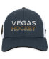 Фото #2 товара Men's Gray Vegas Golden Knights Rink Trucker Adjustable Hat