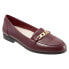 Фото #2 товара Trotters Anastasia T1750-627 Womens Burgundy Leather Loafer Flats Shoes 9.5