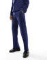 ASOS DESIGN straight suit trouser in navy