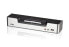 ATEN 2-Port USB DVI Dual-View KVM Switch with Audio & USB 2.0 Hub (KVM cables included) - 2560 x 1600 pixels - Ethernet LAN - Rack mounting - 10.6 W - 1U - Black - Silver