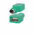 Фото #2 товара Адаптер PS/2—USB Startech GC46FM Зеленый
