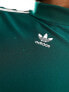 adidas Originals cropped long sleeve top in green