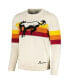 ფოტო #3 პროდუქტის Men's Cream Bronco McCallister Pullover Sweater