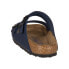 Шлепанцы мужские Birkenstock Arizona Navy blue,Brownn, 47 - фото #3