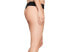 Commando 261394 Women Classic Solid Thong Black Underwear Size M/L