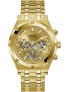 Guess Herren Armbanduhr Continental gold GW0260G4 44mm