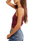 ფოტო #3 პროდუქტის Women's Cotton Cropped High-Neck Tank