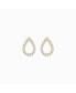 Livia Teardrop Stud Earrings