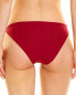 L*Space 281613 Womens Camacho Bikini Bottom, Size Large, Color Red