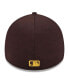 Men's Brown San Diego Padres 2024 Clubhouse 39THIRTY Flex Fit Hat Коричневый, M/L - фото #4