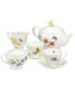 Фото #1 товара Butterfly Meadow 7-Piece Tea Set, Service for Two
