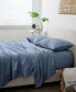 Фото #2 товара Style Simplified by The Home Collection 3 Piece Bed Sheet Set, Twin XL
