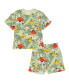 ფოტო #1 პროდუქტის Little Boys Mickey Mouse Lion King Toy Story Cars French Terry T-Shirt & Shorts Set to (12 Months - 10-12)