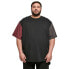 ფოტო #1 პროდუქტის URBAN CLASSICS Organic Oversized Colorblock short sleeve T-shirt