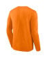 Фото #2 товара Men's Tennessee Orange Tennessee Volunteers Double Time 2-Hit Long Sleeve T-shirt