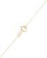 ფოტო #2 პროდუქტის Polished MAMA 18" Statement Necklace in 10k Gold