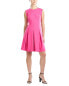 Natori Solid Knit Crepe Dress Women's