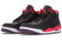 Фото #3 товара Jordan Air Jordan 3 Retro Crimson 中帮 复古篮球鞋 男款 黑红 / Кроссовки Jordan Air Jordan 136064-005