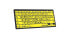 Фото #5 товара Logickeyboard LKB-LPBY-BTPC-DE - Bluetooth - QWERTZ - Black - Yellow