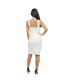 ფოტო #4 პროდუქტის Women's BodyCon Halter Scuba Crepe Midi Dress