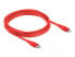 Delock 86635 - 2 m - Lightning - USB C - Male - Male - Red