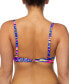 ფოტო #2 პროდუქტის Women's Printed Bralette Bikini Top