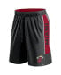 Men's Black Miami Heat Game Winner Defender Shorts