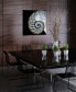 Pearly Nautilus Frameless Free Floating Tempered Glass Panel Graphic Wall Art, 36" x 36" x 0.2"
