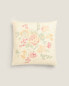 Фото #5 товара Декоративная подушка с цветочным принтом ZARAHOME