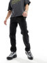 Фото #1 товара Weekday Barrel relaxed fit tapered jeans in tuned black