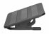 Manhattan Foot Rest - Under-Desk Comfort and Productivity Enhancer - Tilts 300 x 380mm - Rubberised Surface - Black - Lifetime Warranty - Black - Plastic - Steel - 20 kg - -20 - 20° - 380 mm - 300 mm
